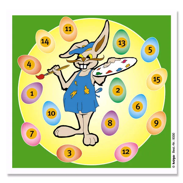 gluecksscheibe ostern